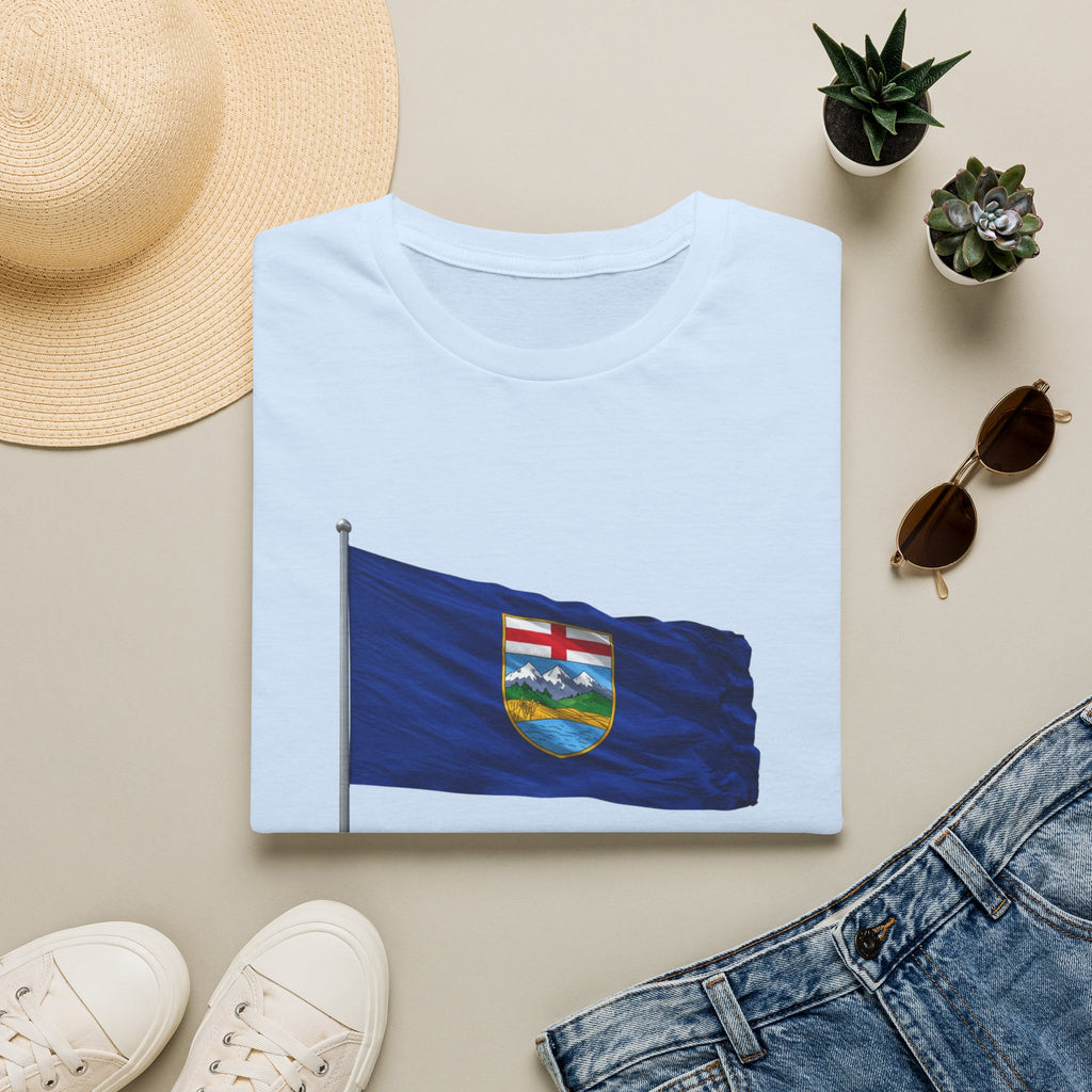 Alberta Flag T-Shirt — 'Choose Alberta' Patriotic Tee