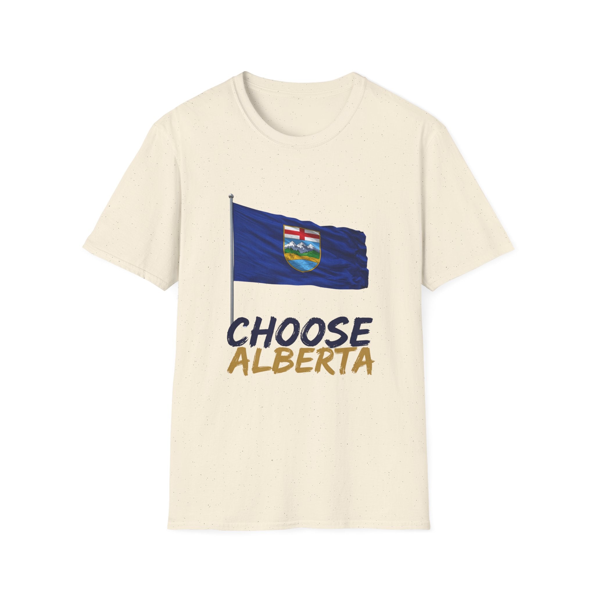 Alberta Flag T-Shirt — 'Choose Alberta' Patriotic Tee