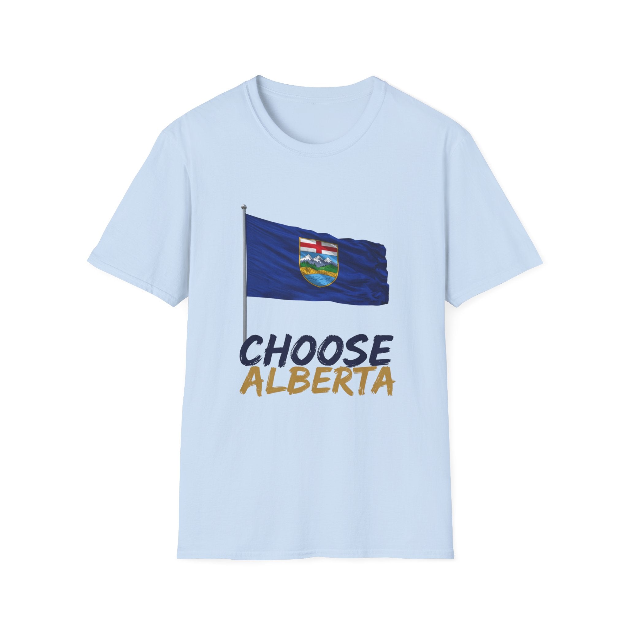 Alberta Flag T-Shirt — 'Choose Alberta' Patriotic Tee