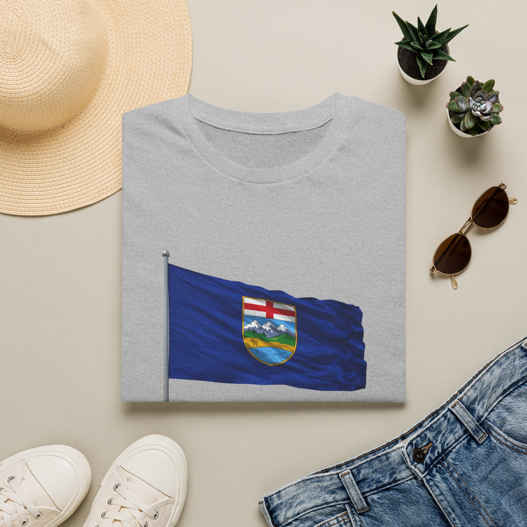 Alberta Flag T-Shirt — 'Choose Alberta' Patriotic Tee