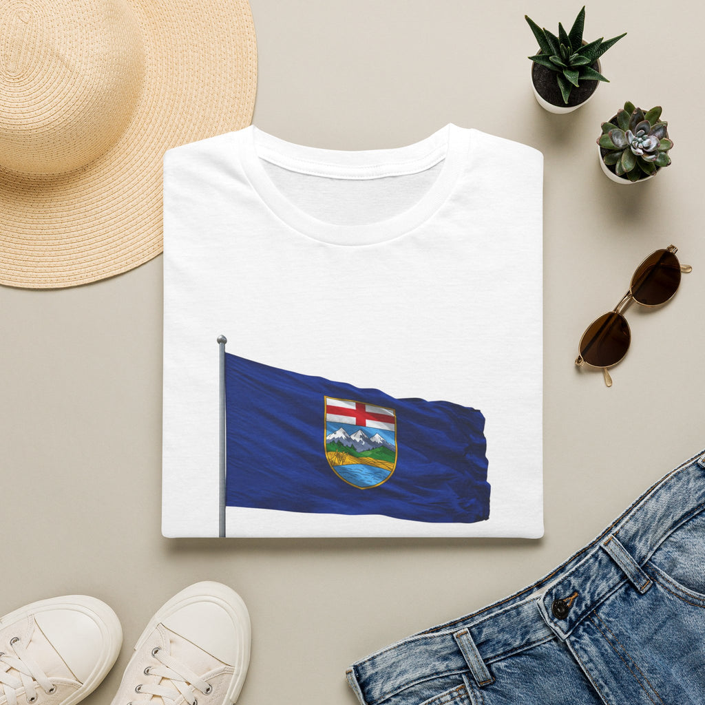 Alberta Flag T-Shirt — 'Choose Alberta' Patriotic Tee